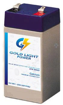 Battery Factory Wholesale 4V250mAh~2100mAh VRLA Rechargeable Solar Battery Mosquito Racket Battery, Portable Lamp, Flashlight Battery, Garden Light Battery